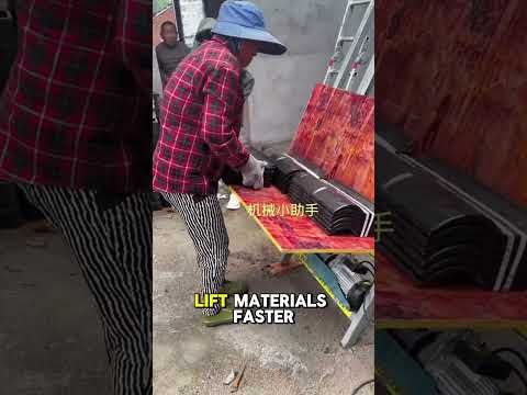 🛠️ This Homemade Tool Lifts Tiles, Glass & Solar Panels with Ease! 🔥 #GeniusHack