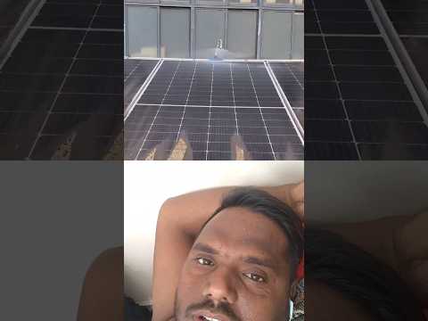 How do you clean solar panels?#solarsystem#solarpanel#cleaningsolarpanels