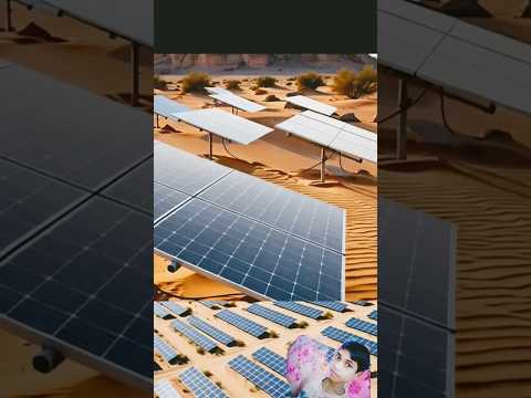 😱China’s Smart Bots Cleaning Solar Panel #shorts😱