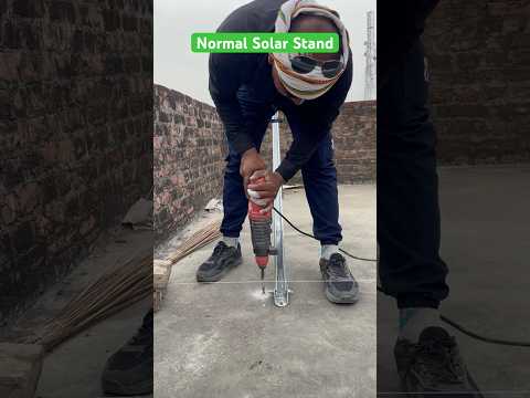Solar Stand | Mini Solar Panel | Off Grid Solar | Solar Panel Installation | Fasteners Size 8 mm