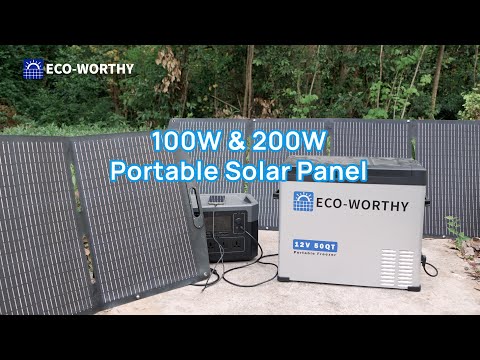 Built for the Wild: Ultra-Durable Portable Solar Panel | ECO-WORTHY