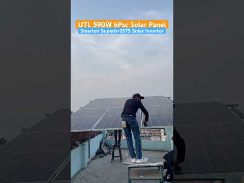 UTL 590W Solar Panels | Solar Panel Installation | UTL Solar System | No 1. Solar Pcu | UTL Solar