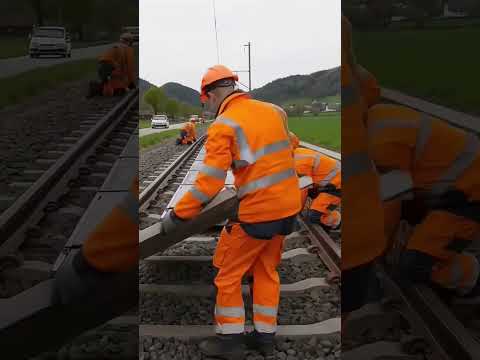 Why are solar panels being installed on railway tracks #technology #railworks #shortsvideo