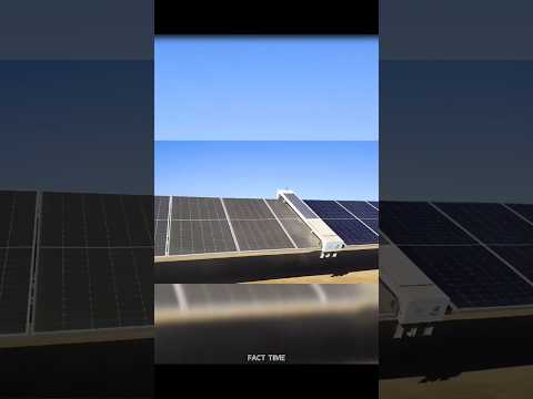 China’s Solar Panel Cleaning Robot 🤖😲