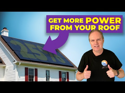 How More Efficiency With Solar Panels BEATS Wattage!