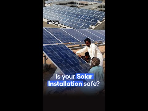 Top Safety Checks Before and After Installing Solar Panels | Nukta
