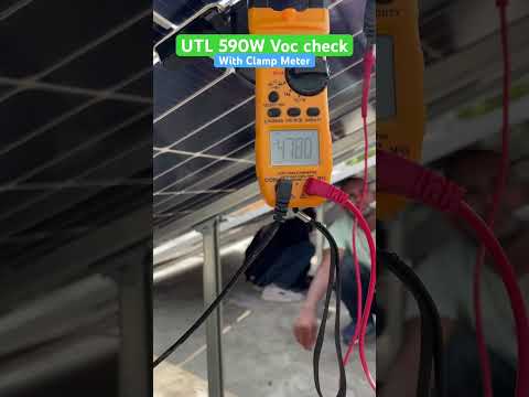 UTL 590W Solar Panels | Solar Panel Installation | UTL Solar System | Solar panel voc | UTL Solar