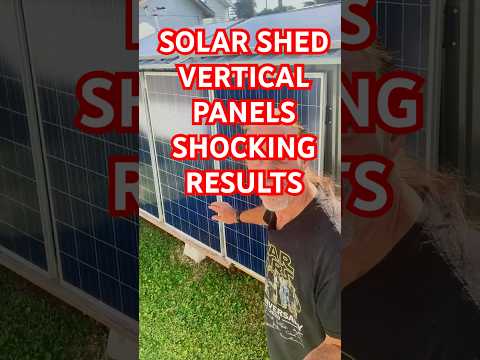 Vertical Solar Panels? Here’s the SHOCKING Truth! ⚡️ #solarpower