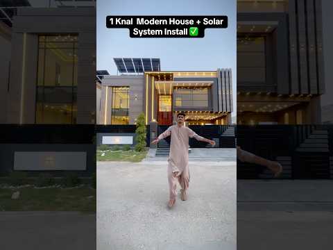 1 Kanal Modern Solar Panel Install House 🏡 For Sale Royal Orchard Multan #home #multan #solarhouse