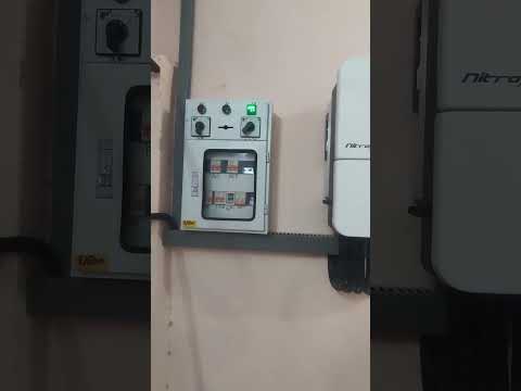 Asad solar installer inverter nitro 6kw plus add solar panel jinko 585w #solaredgeinverter #solarene