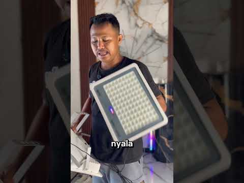 lampu solar panel #lamputenagasurya