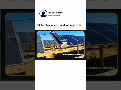 ☀️Double the solar power! Clean panels = more energy + less stress. Win-win! 😌⚡ #LifeHack #shorts
