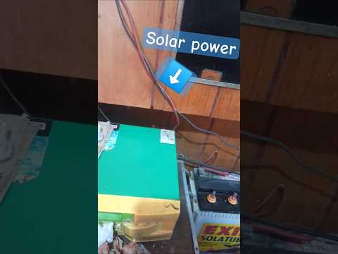 wrong❌ way to connect solar panel in home ups #solarsystem #solarenergy #solar #solarpower #ytshorts