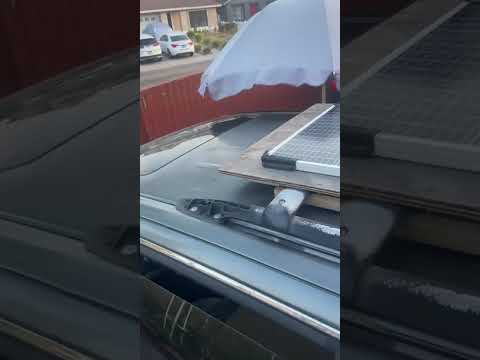 Dokio solar panel  van rooftop installation