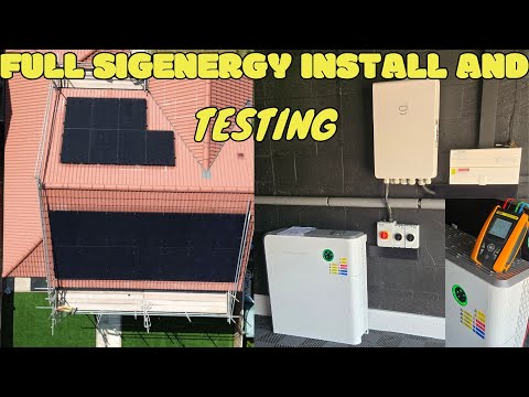Is Sigenergy the BEST? Including island mode earthing and solar panels TESTING with PVchecks Pro