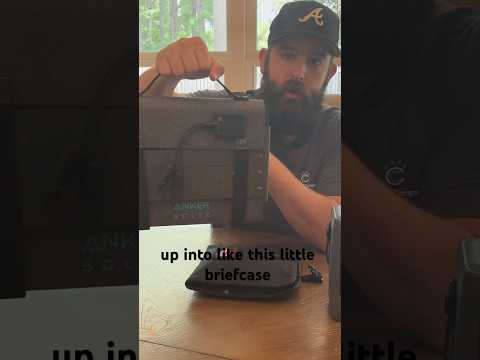 Anker Solar Panel #ankerc200 #batterygenerator #ankersolix #portablegenerator #solargenerator