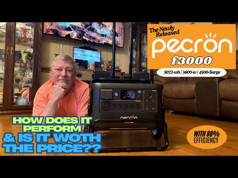 The Newly Released “PECRON F3000 SOLAR POWER STATION” and my thoughts on how it performed!