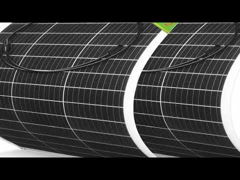 18V Solar Panel 125W 250W Flexible Solar Panels Monocrystaillne Solar Cell 12V/24V Battery