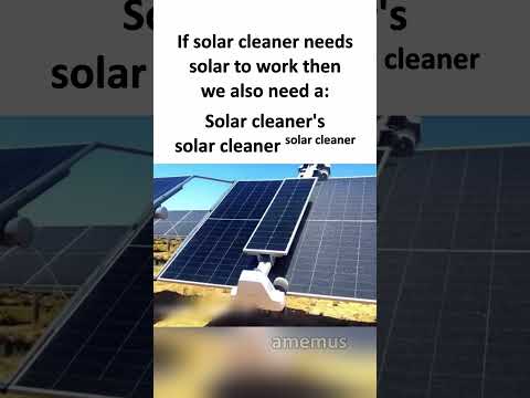 Infinite solar cleaner glitch