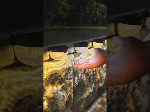 Solar Deck Light #SolarWallLight #SolarLight #WallLight #OutdoorLighting #SolarPower