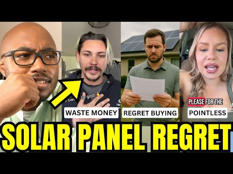 People Are REGRETTING Buying Solar Panels For Their Homes
