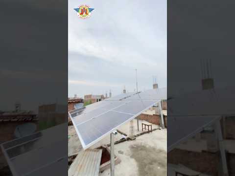 On grid solar system- #solarwala #home #solarrepair #solarpanels #solarpanels #solar #shorts