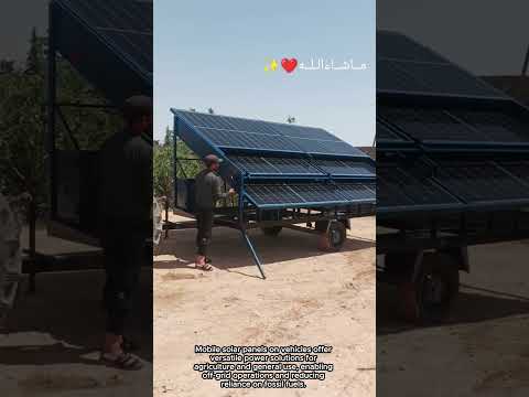 Mobile Solar on Vehicles: Powering Agriculture and Everyday Life