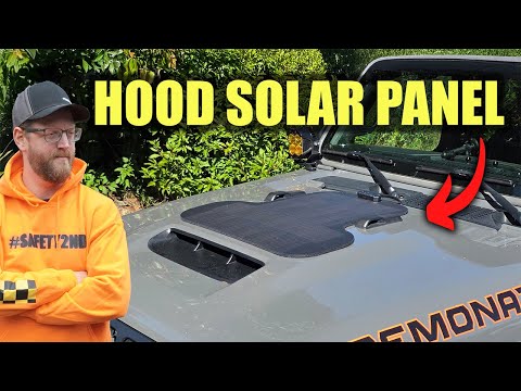 First 24 Hours with Hood Solar on My Jeep (Power Test Results)!