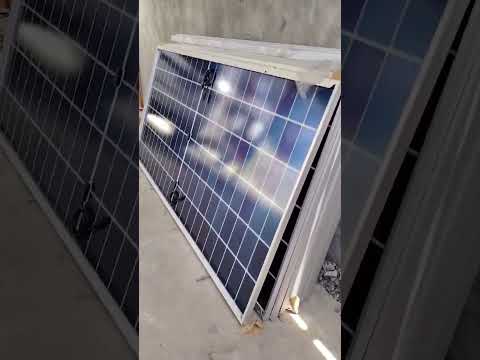 600 watts JA solar panels Bifacial to be installed in roof #solar #offgrid
