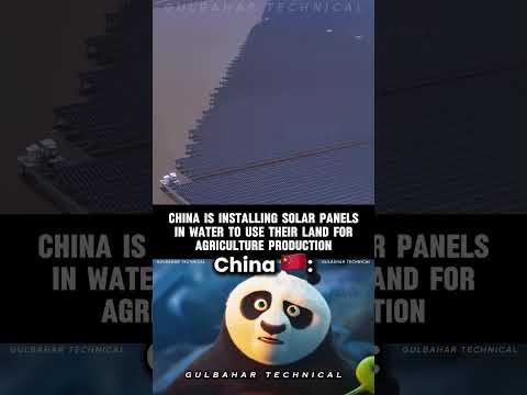 China Installs Solar Panels on Water | Game-Changer for Agriculture 🚜⚡