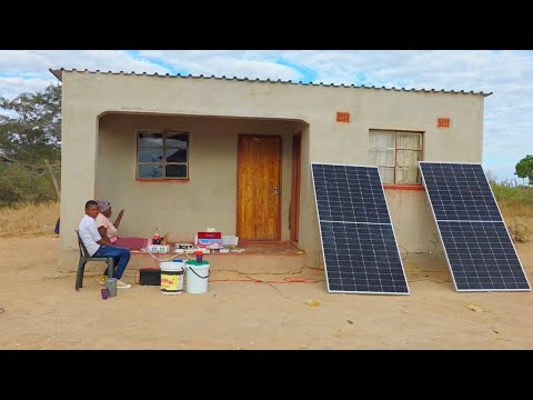 Installing Solar Panels in Rural Areas vlog