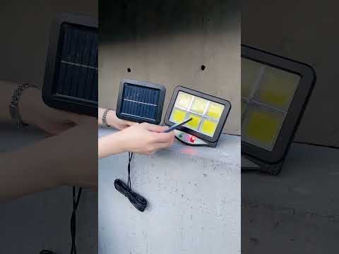 Zero Electricity All Brightness Solar Split Induction Wall Lamp😯 #trending #shorts