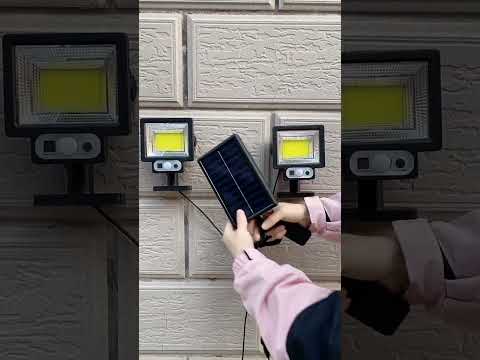 Smart Split Solar Light Dual Installation for Small Spaces😯 #solarlight #trending