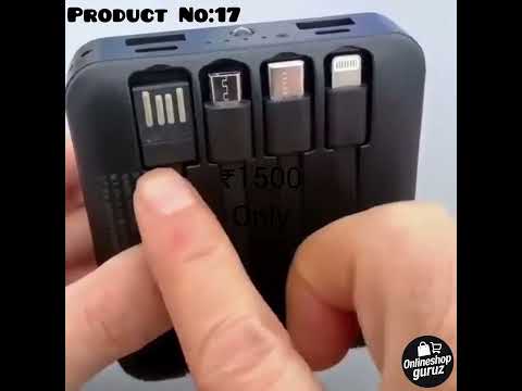 10000 mAh Solar Power Bank. #shorts #amazing #powerbank