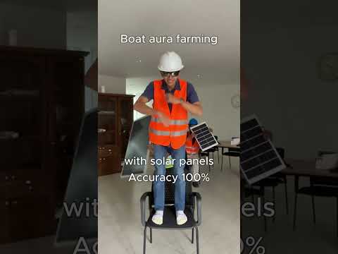 Aura farming with solar panels  #solarenergy #aura #aurafarming #solarpanels #engineer #pacujalur