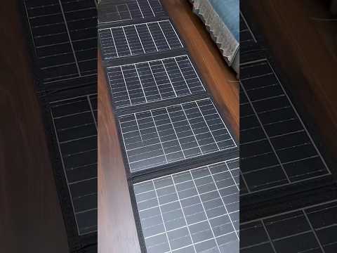 Sprout foldable solar panel charger. #sproutsolar #diy #electronics #zrntech