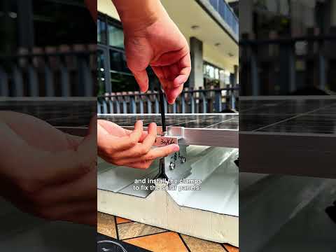 This is a solar roof panel that can cut monthly electricity use by half.