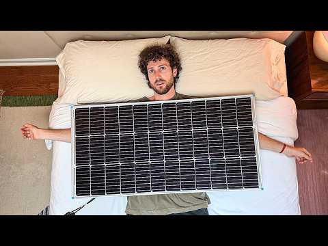 I Solar Powered My Room for 7 Days