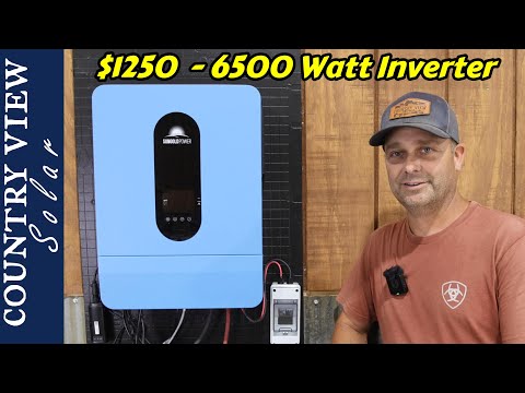 Installing and Testing Sungold Power’s 6500 Watt Inverter – SPH6548P