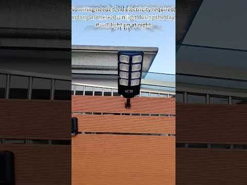 Light Up Your Garden for FREE? Solar Motion Lights Tested at Night!