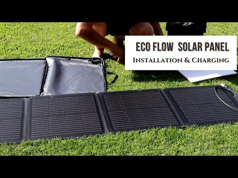 EcoFlow Solar Panel 110W – Installation & Charging EcoFlow Delta