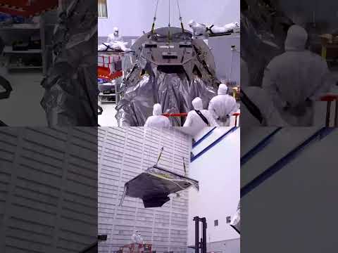 Roman Space Telescope Solar Panels are Fully Installed #shorts