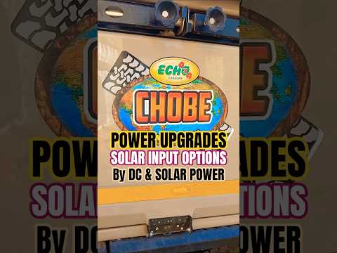 SOLAR POWER INPUT CONNECTIONS ON CARAVANS & TRAILERS ft ECHO4X4 CHOBE #caravansolar #echochobe