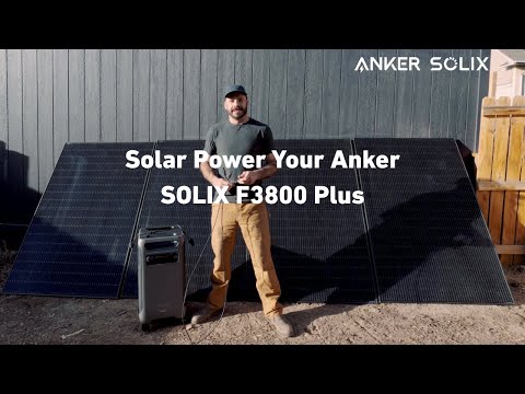 Solar Power Your Anker SOLIX F3800 Plus: Rigid vs. Portable Panels