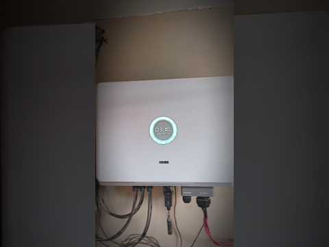 25 Kw Sage Inverter On Grid For Net Metering #solar #solaredgeinverter
