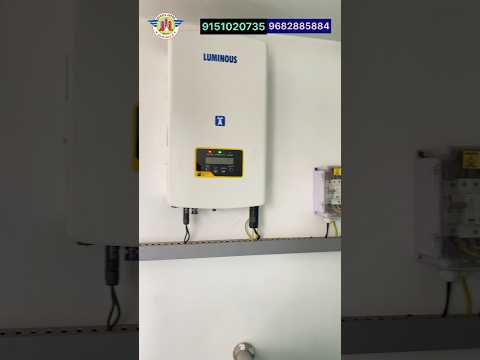 Luminous compani ka solar system- sabse best solar system 😱 2025 ka solar panels #shorts #solar