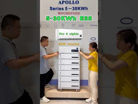 GeePower stack home solar energy storage system,5 10 15 20 25 30KWh lithium battery 5KW inverter#ess