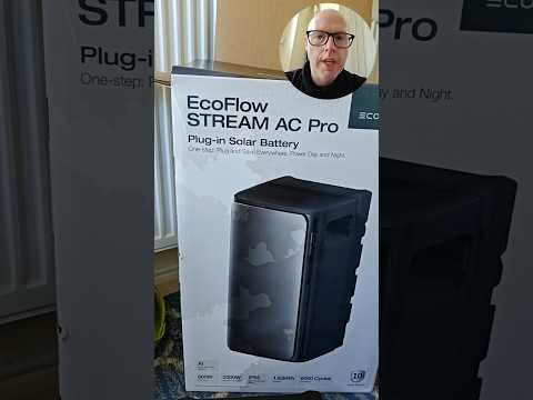 Ecoflow Stream AC Pro Unboxing  what’s inside #solar #battery #renewableenergy #diy #balkonkraftwerk
