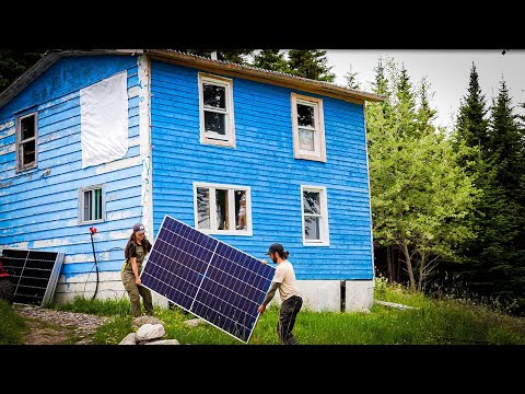 Bringing Solar Power to Our Off-Grid Island Homestead