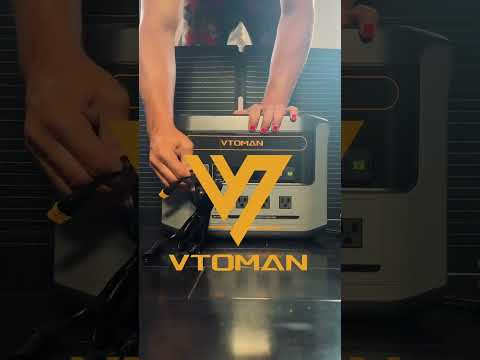 Sun-powered freedom with the VTOMAN 200W Pro Solar Panel! 🌞